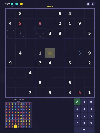 Скриншот 7 — Sudokokokoko: Fractal Sudoku