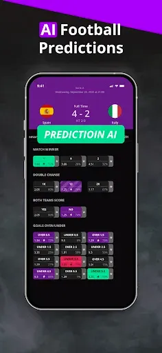 Скриншот 1 — 180Score Football Predictions
