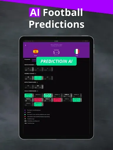 Скриншот 7 — 180Score Football Predictions