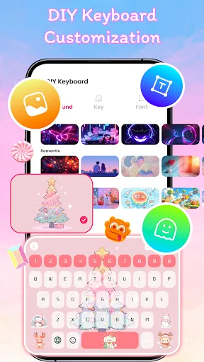 Скриншот 4 — Font Keyboard Themes, Emoji