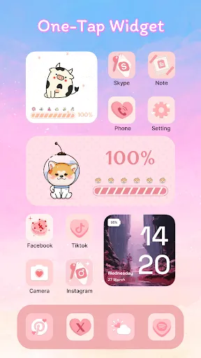 Скриншот 6 — Font Keyboard Themes, Emoji