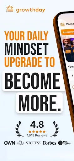 Скриншот 1 — GrowthDay: Motivation Mindset