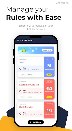 Скриншот 6 — Unknown Call & Contact Blocker