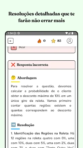 Скриншот 2 — respostaCerta: Questões ENEM