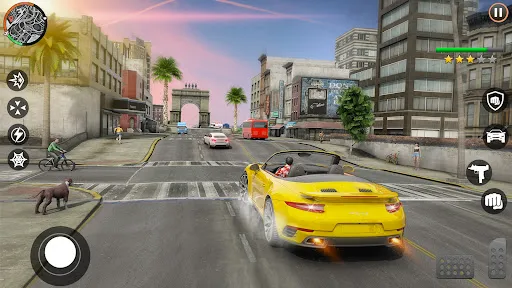 Скриншот 1 — Gangster Thug Open World Game