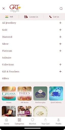 Скриншот 2 — GRT Jewellers Online Shopping