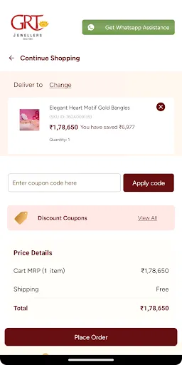 Скриншот 5 — GRT Jewellers Online Shopping