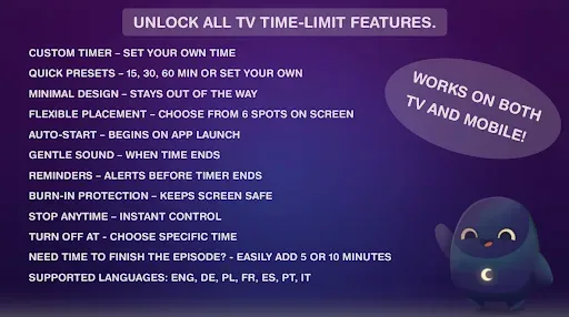 Скриншот 4 — Sleep Timer for Android TV