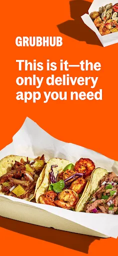 Скриншот 1 — Grubhub: Food Delivery