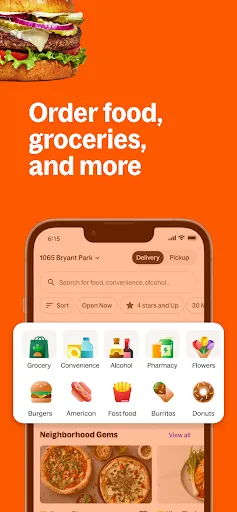 Скриншот 3 — Grubhub: Food Delivery