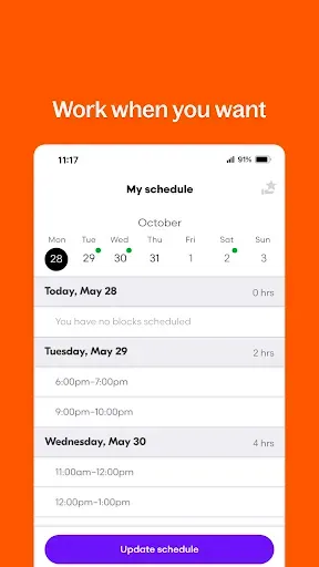 Скриншот 2 — Grubhub for Drivers