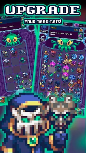 Скриншот 2 — NecroMerger - Idle Merge Game