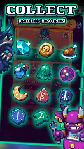 Скриншот 4 — NecroMerger - Idle Merge Game