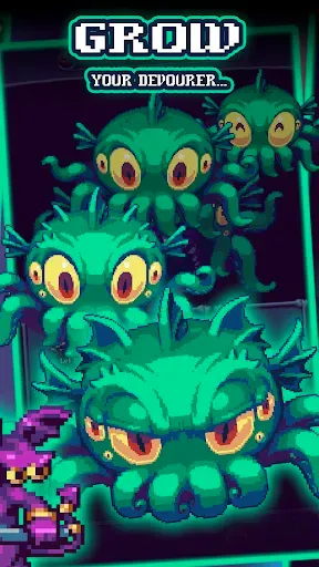 Скриншот 5 — NecroMerger - Idle Merge Game