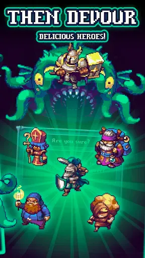 Скриншот 6 — NecroMerger - Idle Merge Game