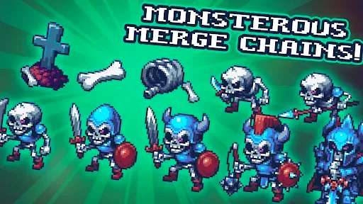 Скриншот 7 — NecroMerger - Idle Merge Game