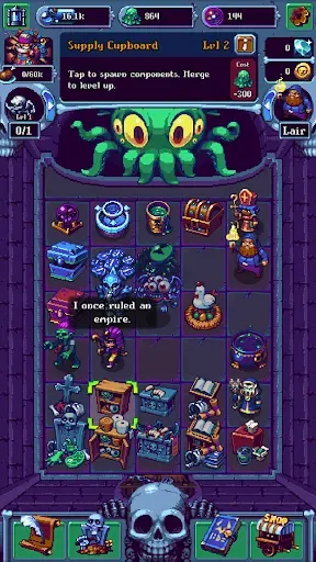 Скриншот 8 — NecroMerger - Idle Merge Game
