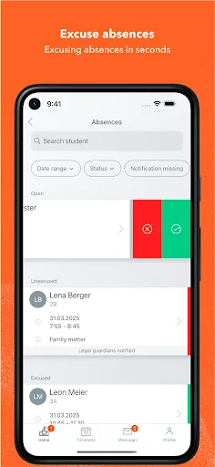 Скриншот 6 — Untis Mobile