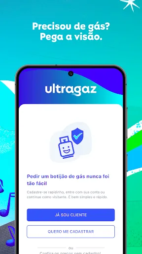 Скриншот 6 — Ultragaz: Pedir Botijão de Gás
