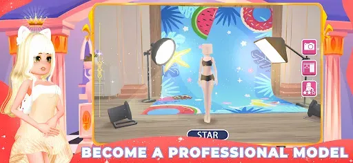 Скриншот 2 — Fashion Impress: Dress Up Star