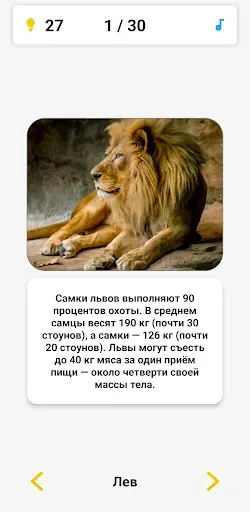 Скриншот 6 — Викторина о животных