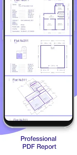 Скриншот 5 — AR Plan 3D - Линейка, Рулетка