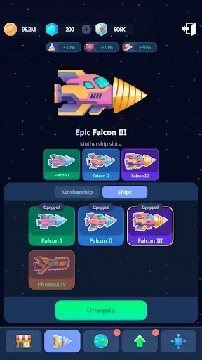 Скриншот 5 — Planet Miner: Idle Action Game