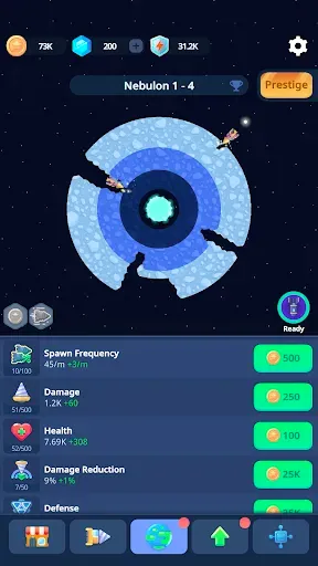 Скриншот 7 — Planet Miner: Idle Action Game