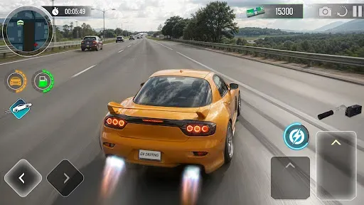 Скриншот 1 — Real Car Driving Drifting Game