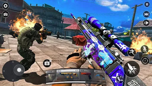 Скриншот 1 — WarStrike FPS Offline Gun Game