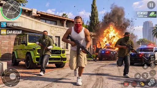 Скриншот 5 — Gangster Mafia City Crime 3D