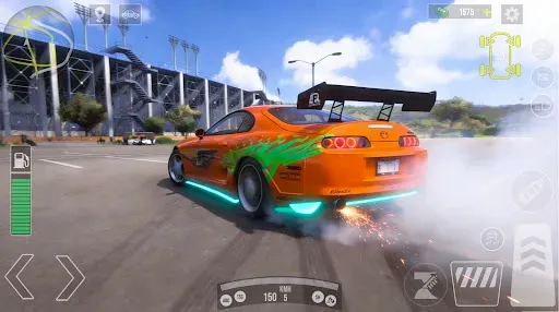 Скриншот 8 — City Car Driving & Drift Sim
