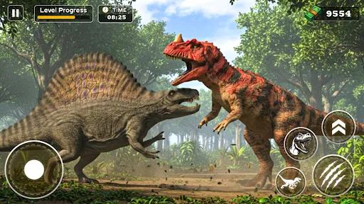 Скриншот 7 — Dino Clash Primal Beasts Game!