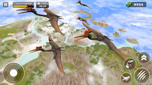 Скриншот 8 — Dino Clash Primal Beasts Game!