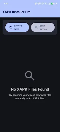 Скриншот 1 — XAPK Installer Pro