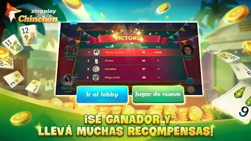 Скриншот 5 — ChinChón Zingplay Juego Online