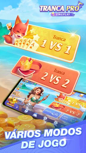 Скриншот 4 — Tranca ZingPlay Jogo de cartas