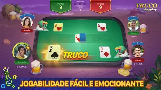 Скриншот 2 — Truco ZingPlay: Jogo de cartas