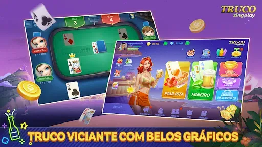 Скриншот 8 — Truco ZingPlay: Jogo de cartas