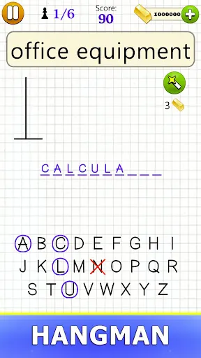 Скриншот 1 — Hangman - Word Game