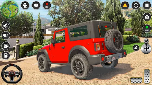 Скриншот 5 — SUV Jeep Offroad Jeep Games