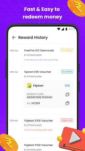 Скриншот 4 — Ludo Rewards: Play & Earn Cash
