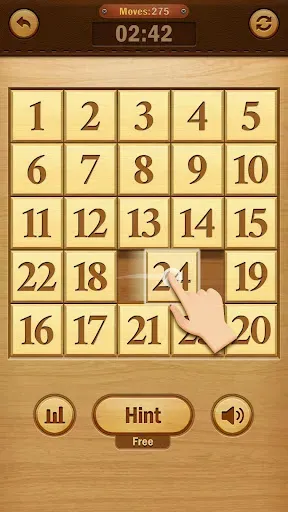 Скриншот 3 — Number Puzzle - Sliding Puzzle