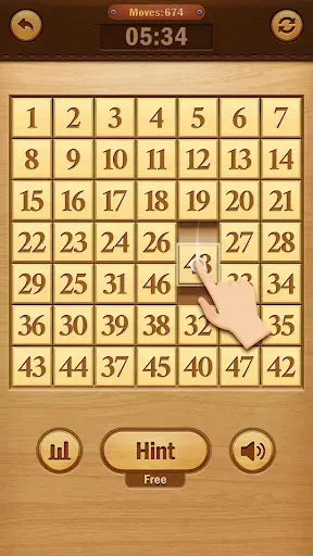 Скриншот 5 — Number Puzzle - Sliding Puzzle