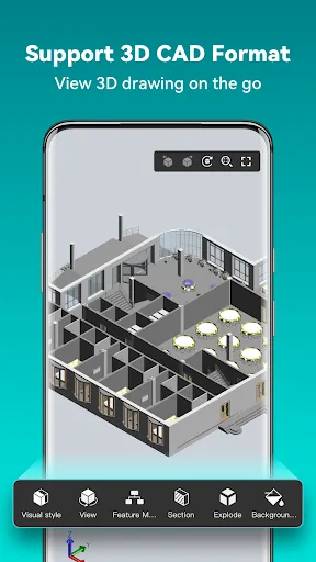 Скриншот 2 — DWG FastView-CAD Viewer&Editor