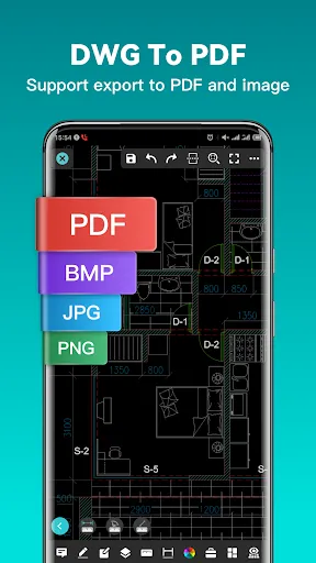Скриншот 3 — DWG FastView-CAD Viewer&Editor