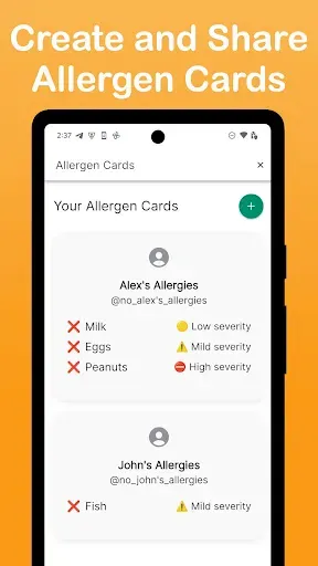 Скриншот 6 — Food Allergy Scanner - Bokha