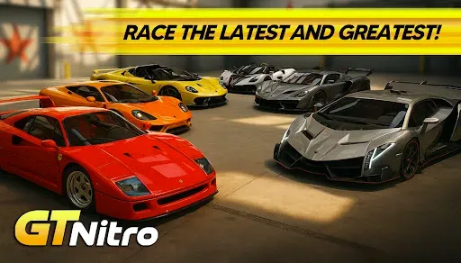 Скриншот 6 — GT Nitro:гонки на машинах игра