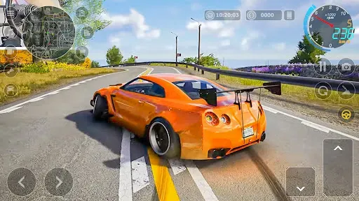 Скриншот 2 — City Car Driving Drift Racing