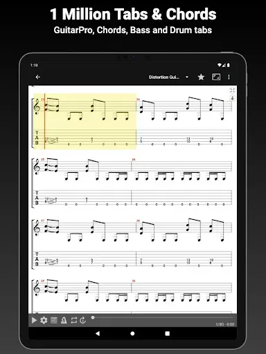 Скриншот 6 — GuitarTab - Tabs & Chords Pro